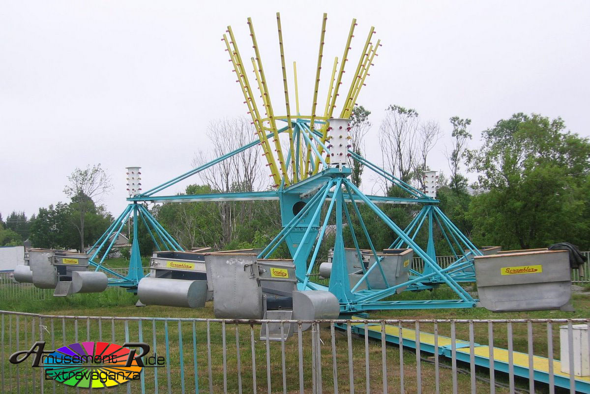 Timothy Amusements Eli Bridge Scrambler Usa Amusement Ride Extravaganza