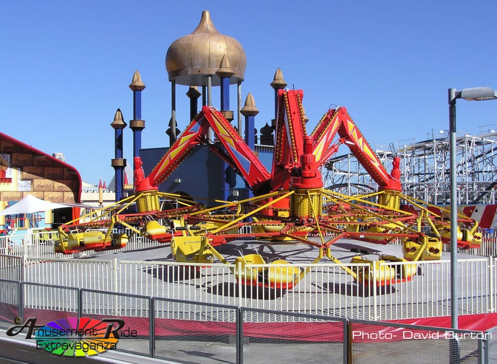 Troika at Luna Park, Sydney Australia – Amusement Ride Extravaganza